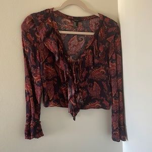 Groovy paisley top